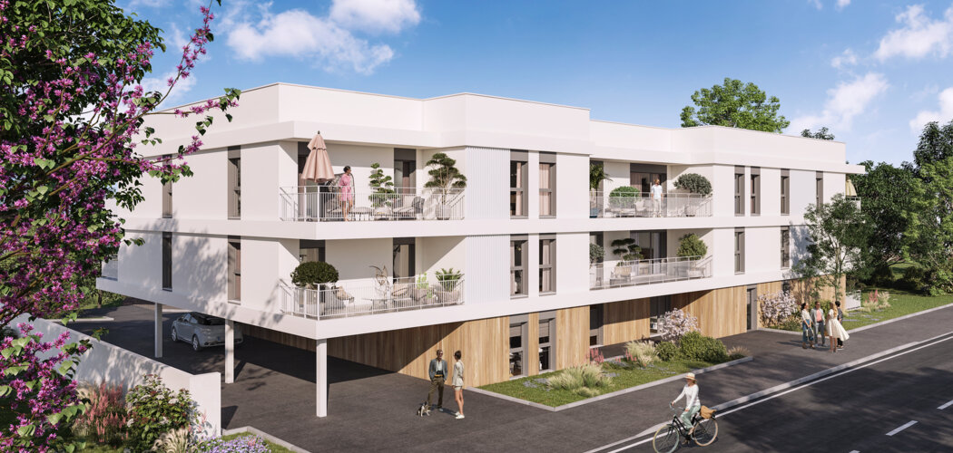 Programme immobilier neuf LE QUARK - Saint-Genis-Pouilly, logements neufs et proximité Genève en cœur de nature (01630) - Référence : 15973