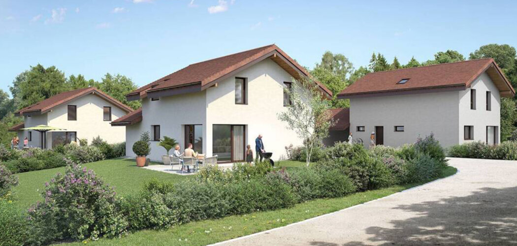Programme immobilier neuf LES VILLAS PREAMBULE - Saint-Germain-sur-Rhône cadre naturel aux portes de la Suisse (01200) - Référence : 18004
