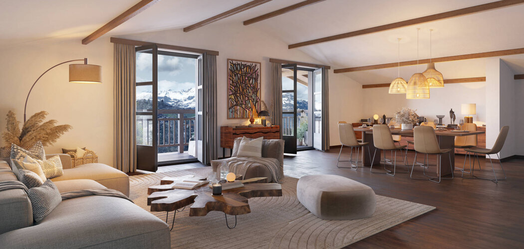 Programme immobilier neuf Le Spigolo - Saint-Gervais-les-Bains entre village alpin et panoramas d’exception (74170) - Référence : 16904