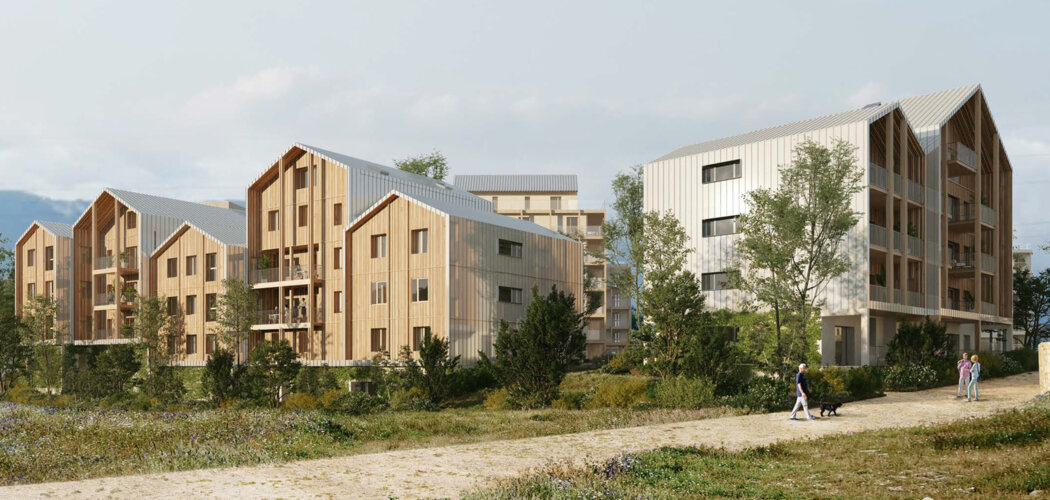 Programme immobilier neuf INTERFACE - Saint-Julien-en-Genevois centre ville à proximité de la gare (74160) - Référence : 16230