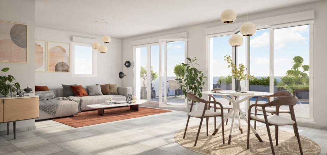 Programme immobilier neuf Le M - Saint-Pierre-en-Faucigny : Résidence T2–T4 avec cadre résidentiel et confort optimisé proche des commodités (74800) - Référence : 7217