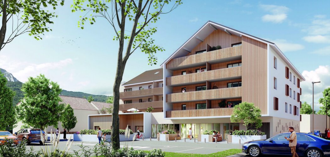 Programme immobilier neuf Coeur - Scionzier hyper centre (74950) - Référence : 8583