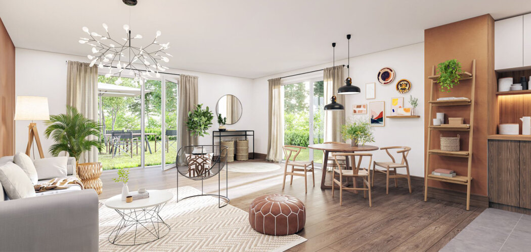 Programme immobilier neuf Les Claires Demeures - Scionzier logements neufs entre ville et montagne (74950) - Référence : 17699
