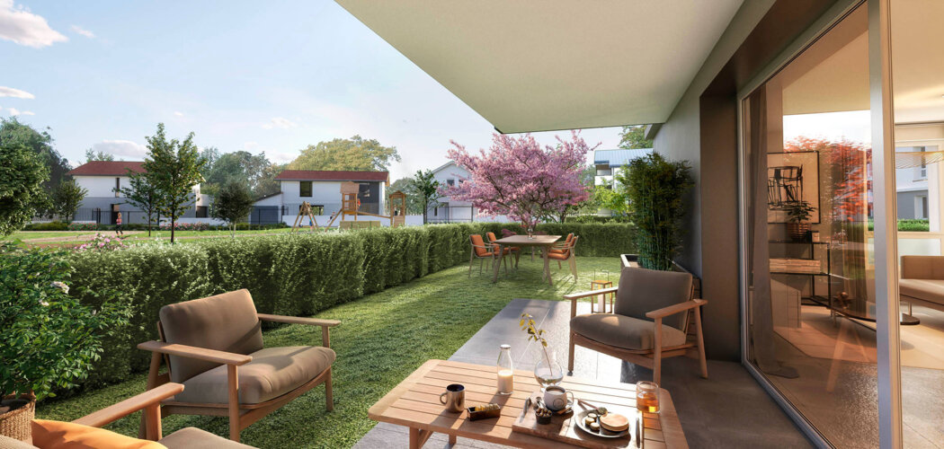 Programme immobilier neuf GREEN COTTAGE - Scionzier : logements neufs T2–T3 entre Chamonix, Genève et centre-ville (74950) - Référence : 9148