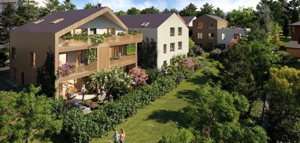 Programme immobilier neuf JARDIN DES SENS - Seynod, logements neufs et qualité de vie aux portes d’Annecy et du lac (74000) - Référence : 15948