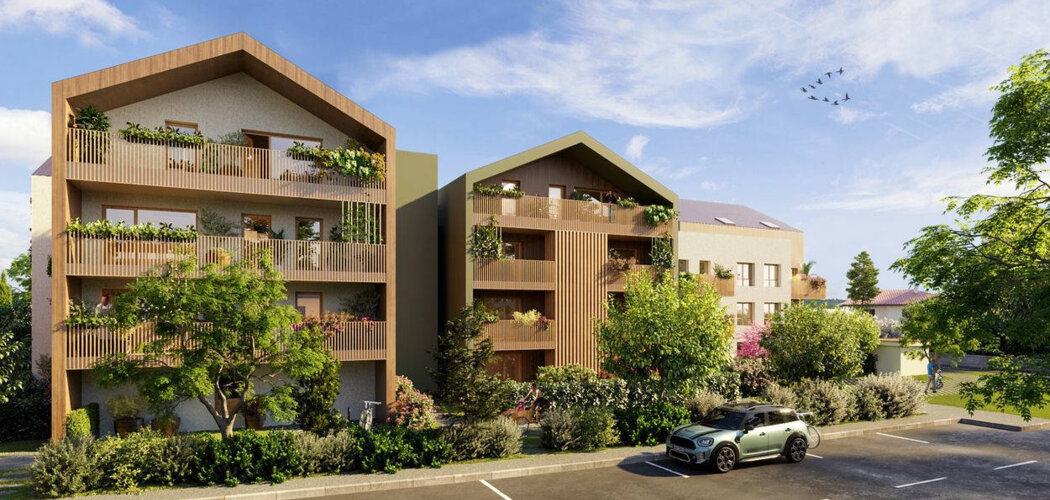 Programme immobilier neuf JARDIN DES SENS - Seynod, logements neufs et qualité de vie aux portes d’Annecy et du lac (74000) - Référence : 15948