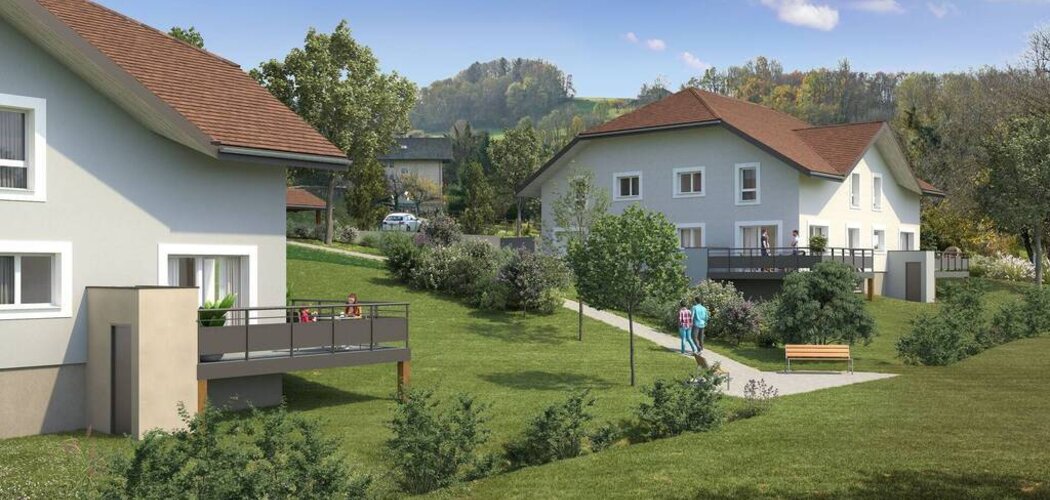 Programme immobilier neuf SCENEO - Sillingy à proximité d’Annecy (74330) - Référence : 11391