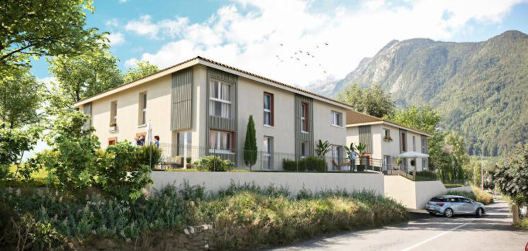 Programme immobilier neuf LES CARRÉS DU JARDIN D'EOLE - Thônes : Résidence T4 avec cadre naturel et confort optimisé proche des commodités (74230) - Référence : 4231