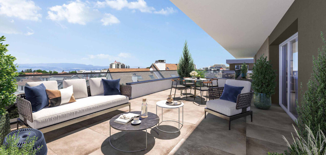 Programme immobilier neuf Les Balcons du Léman - Thonon-les-Bains à deux pas du centre-ville (74200) - Référence : 16182