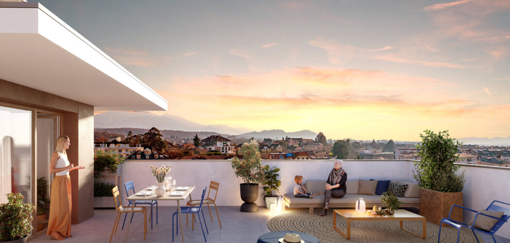 Programme immobilier neuf L'Arpitan - Thonon-les-Bains à deux pas du port (74200) - Référence : 16159