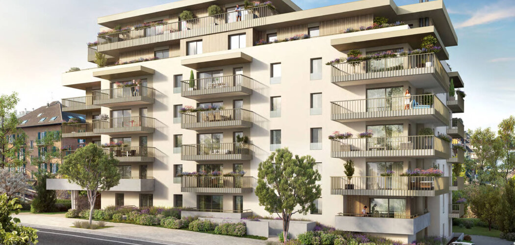 Programme immobilier neuf L’Éloge - Thonon-les-Bains à proximité du lac Léman (74200) - Référence : 16181