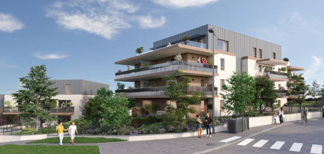 Programme immobilier neuf Le Domaine de l'Ermitage - Thonon-les-Bains entre lac et montagnes (74200) - Référence : 16185