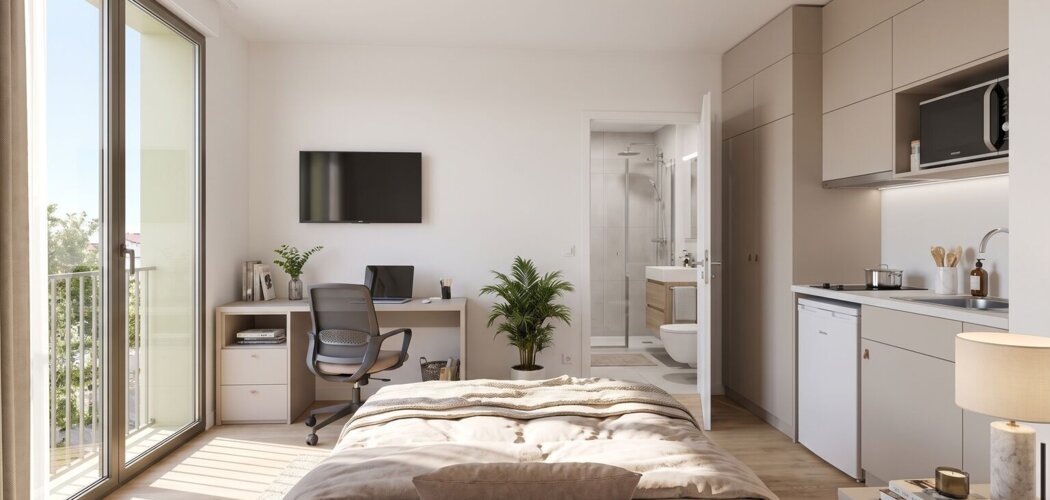 Programme immobilier neuf Le G5 - Thonon-les-Bains investissement étudiant aux portes de Genève (74200) - Référence : 18225