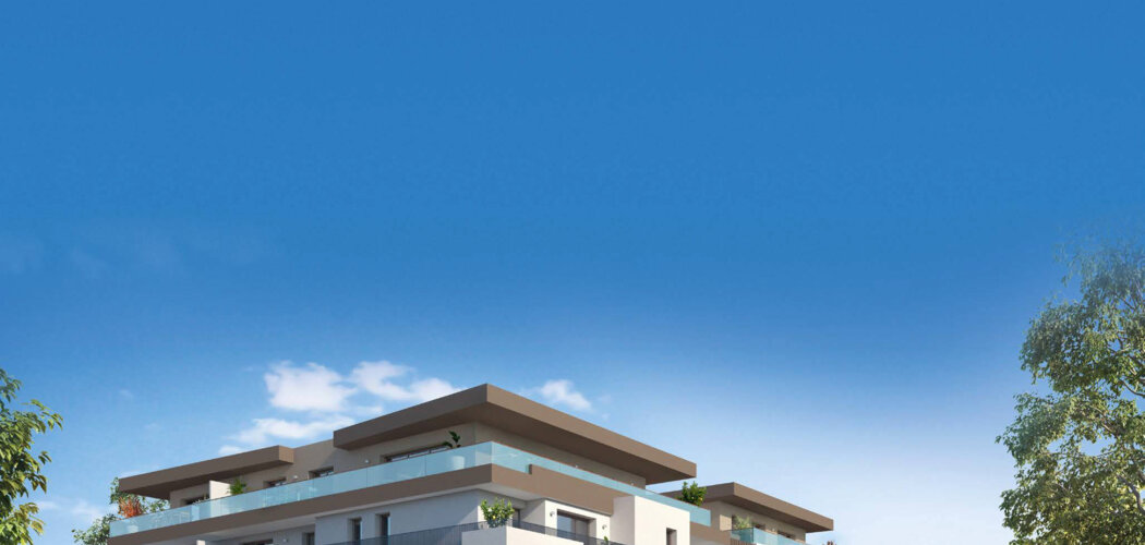 Programme immobilier neuf Le Trio - Thonon-les-Bains : logements neufs sécurisés et lumineux en quartier résidentiel (74200) - Référence : 15013