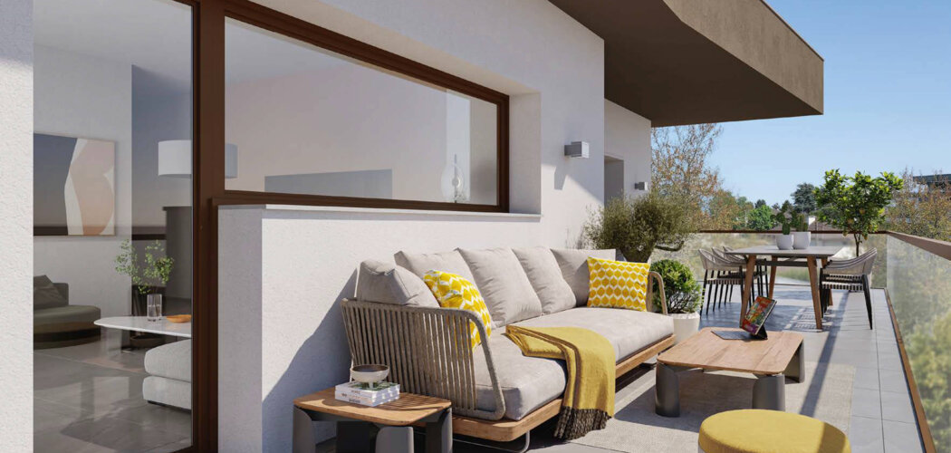 Programme immobilier neuf Le Trio - Thonon-les-Bains : logements neufs sécurisés et lumineux en quartier résidentiel (74200) - Référence : 15013