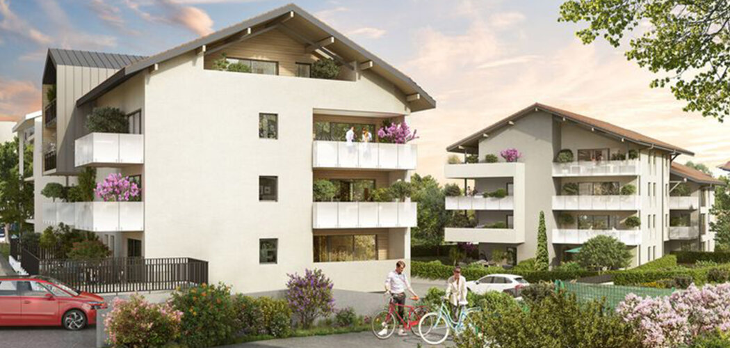 Programme immobilier neuf MELLONIA - Thonon-les-Bains résidence contemporaine entre lac et montagnes (74200) - Référence : 18271
