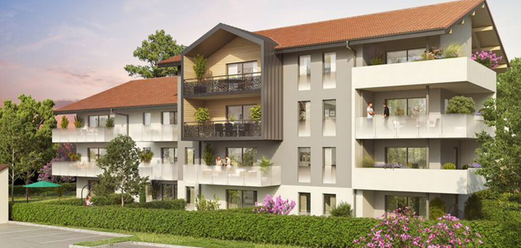 Programme immobilier neuf MELLONIA - Thonon-les-Bains résidence contemporaine entre lac et montagnes (74200) - Référence : 18271