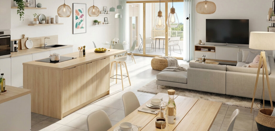 Programme immobilier neuf Ome - Trévoux appartements proche de l’écoquartier des Orfèvres (01600) - Référence : 13732
