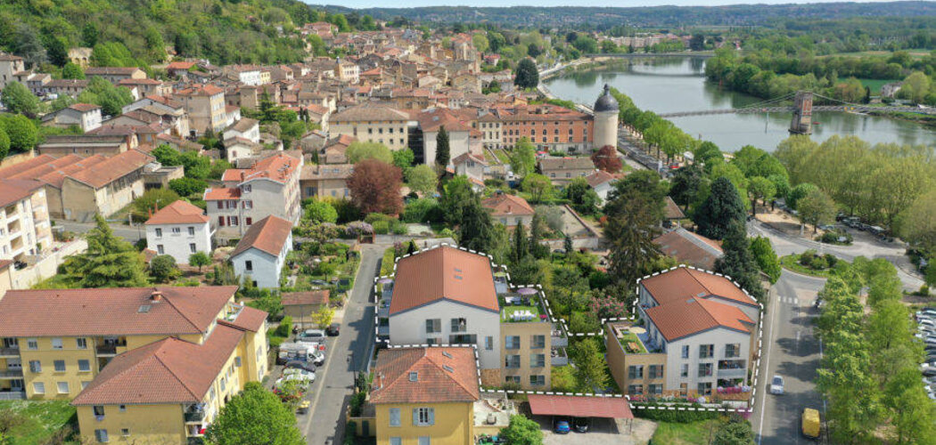 Programme immobilier neuf Trivium - Trévoux centre-ville et quais de Saône accessibles à pied (01600) - Référence : 14299