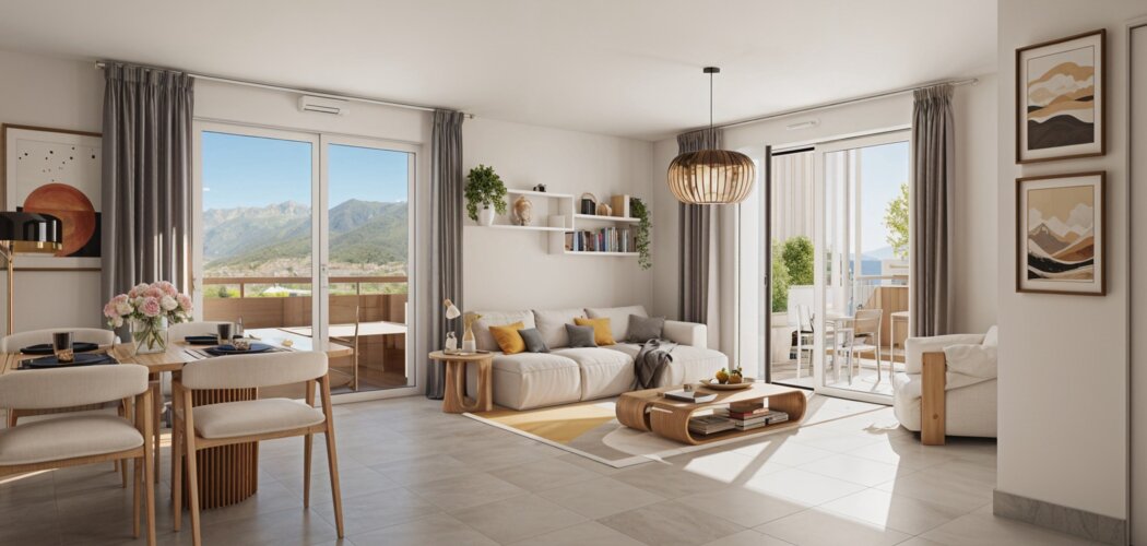 Programme immobilier neuf Horizon - Ugine à proximité des commerces et du lac d’Annecy (73400) - Référence : 16127