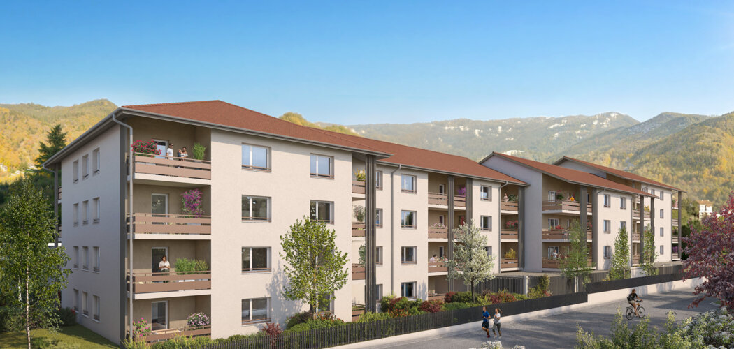 Programme immobilier neuf Horizon - Ugine à proximité des commerces et du lac d’Annecy (73400) - Référence : 16127