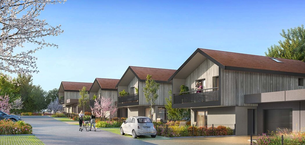 Programme immobilier neuf Résidence PRECHARMANT - Versonnex à proximité de Genève (01210) - Référence : 8935
