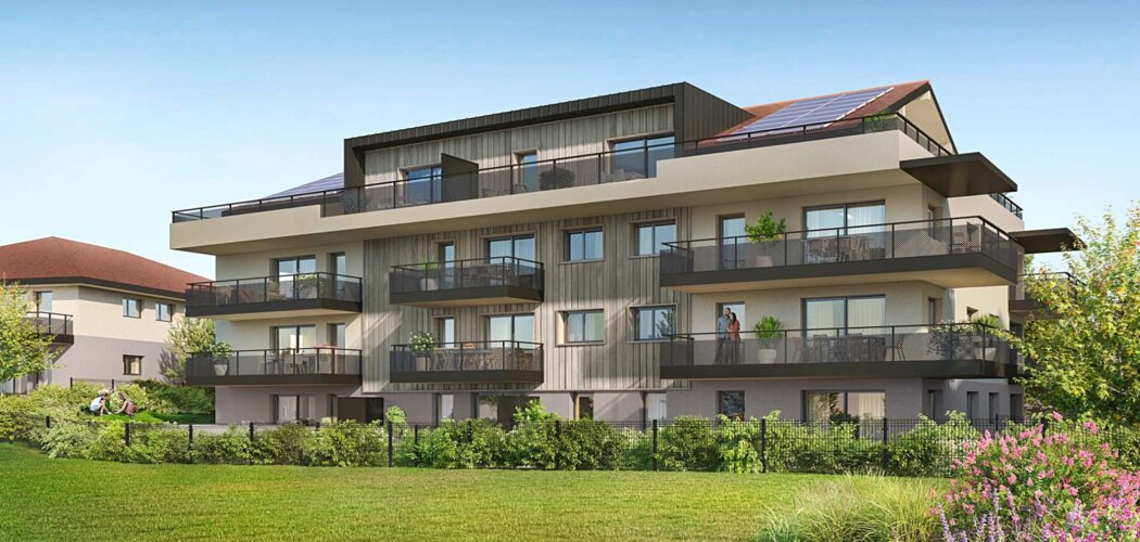 Programme immobilier neuf Résidence PRECHARMANT - Versonnex à proximité de Genève (01210) - Référence : 8935