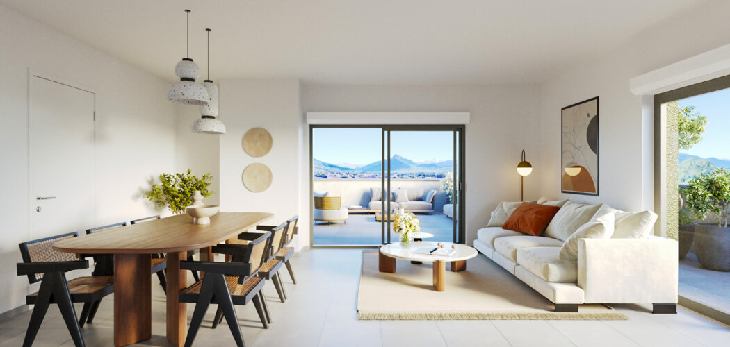 Programme immobilier neuf Via Verde - Vétraz-Monthoux : logements neufs près d’Annemasse, luminosité et espaces extérieurs (74100) - Référence : 15624