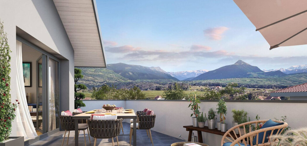 Programme immobilier neuf Montézia - Vétraz-Monthoux panorama Mont Salève proche Genève (74100) - Référence : 16220