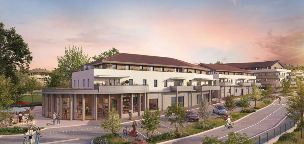 Programme immobilier neuf Montézia - Vétraz-Monthoux panorama Mont Salève proche Genève (74100) - Référence : 16220