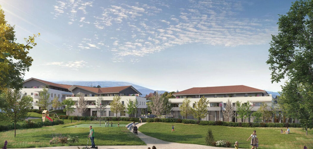 Programme immobilier neuf Montézia - Vétraz-Monthoux panorama Mont Salève proche Genève (74100) - Référence : 16220