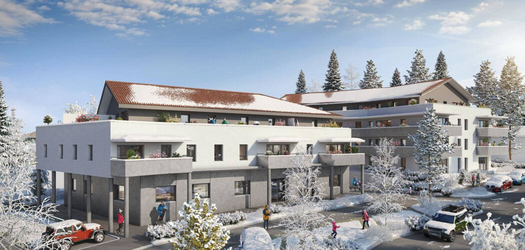 Programme immobilier neuf Montézia - Vétraz-Monthoux panorama Mont Salève proche Genève (74100) - Référence : 16220