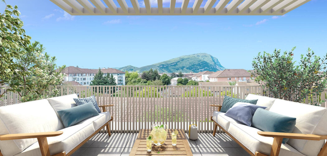 Programme immobilier neuf LE CARAT - Ville-la-Grand proche de  Genève (74100) - Référence : 9173