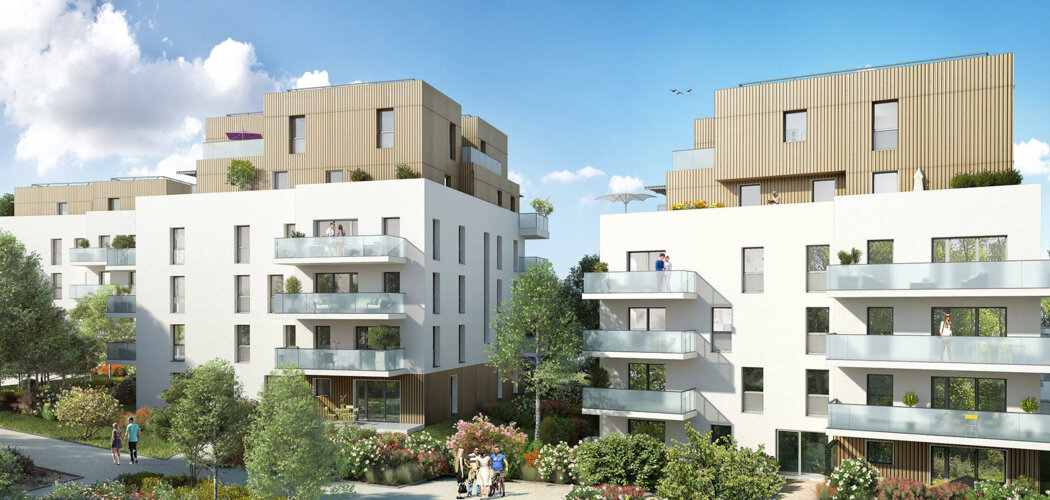Programme immobilier neuf Origami - Viry : Résidence T2–T5 avec cadre montagnard et confort optimisé proche des espaces naturels (74580) - Référence : 5992