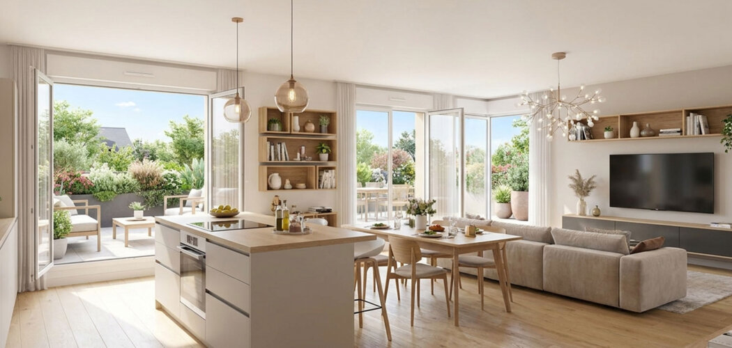 Programme immobilier neuf Domaine Velya - Viuz-en-Sallaz cadre villageois face au massif des Brasses (74250) - Référence : 17552