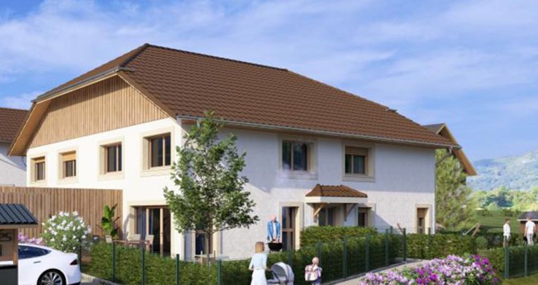 Achat / Vente immobilier neuf Alex entre lac et montagnes (74290) - Réf. 12839