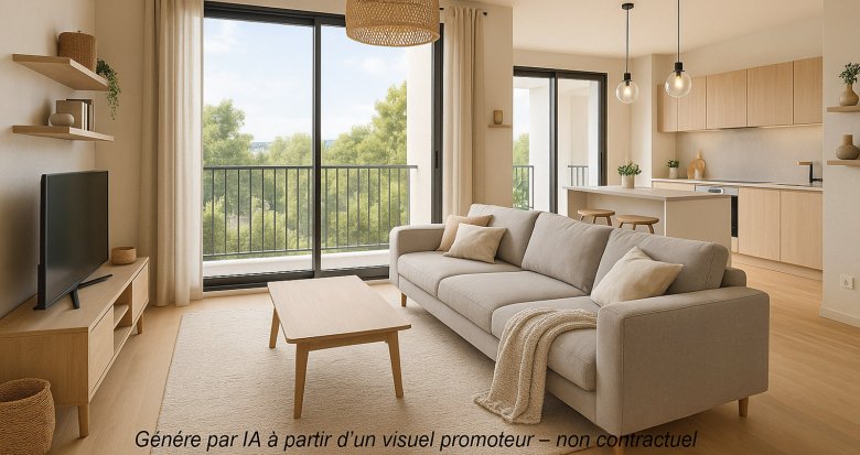 Achat / Vente immobilier neuf Allonzier-la-Caille à 20 min de la douane de Bardonnex (74350) - Réf. 13482