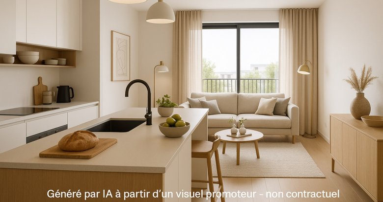 Achat / Vente immobilier neuf Allonzier-la-Caille à 20 min de la douane de Bardonnex (74350) - Réf. 13482