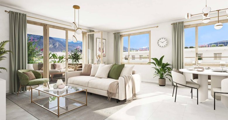 Achat / Vente immobilier neuf Annecy à 15 min à pied du lac (74000) - Réf. 12775