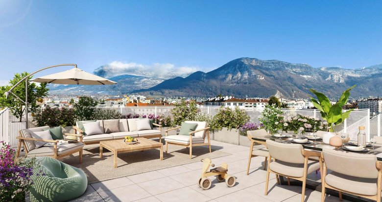Achat / Vente immobilier neuf Annecy à 15 min à pied du lac (74000) - Réf. 12775