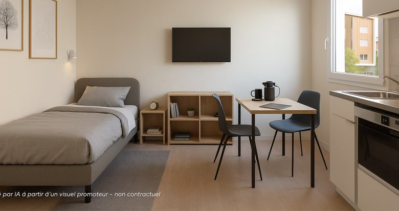 Achat / Vente immobilier neuf Annecy résidence étudiante au cœur des Alpes (74000) - Réf. 13538