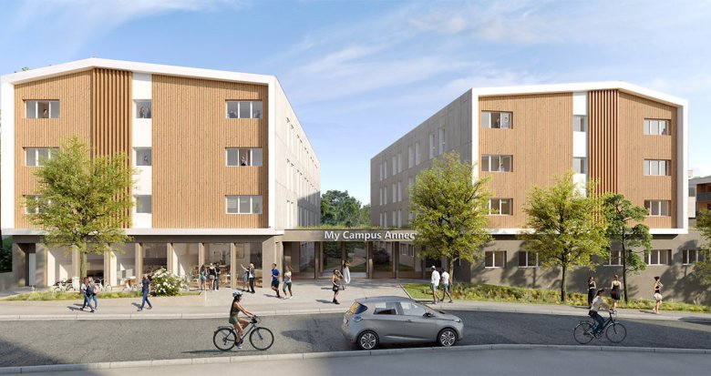 Achat / Vente immobilier neuf Annecy résidence étudiante au cœur des Alpes (74000) - Réf. 13538