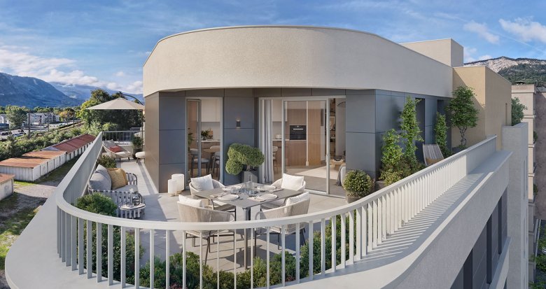 Achat / Vente immobilier neuf Bonneville à 30 min de Genève (74130) - Réf. 12777