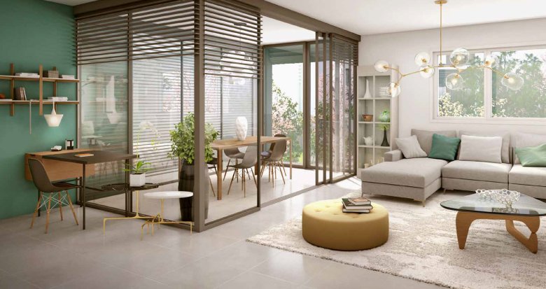 Achat / Vente immobilier neuf Bourg-en-Bresse proche centre face au Parc de la Préfecture (01000) - Réf. 13431