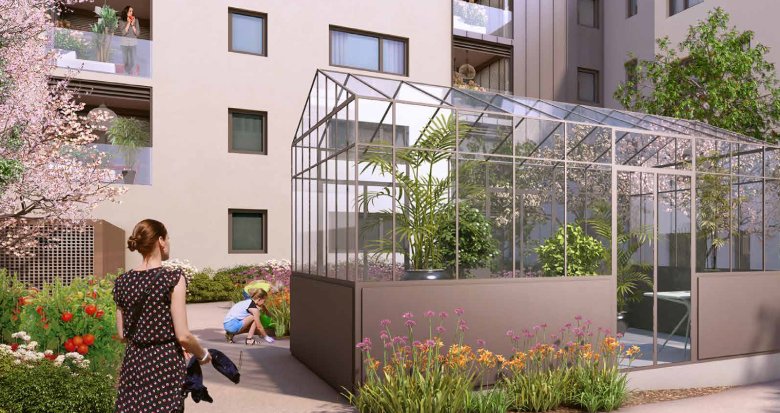 Achat / Vente immobilier neuf Bourg-en-Bresse proche centre face au Parc de la Préfecture (01000) - Réf. 13431
