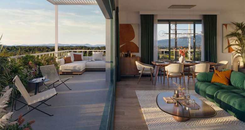 Achat / Vente immobilier neuf Ferney-Voltaire à 25 min du centre de Genève (01210) - Réf. 13065