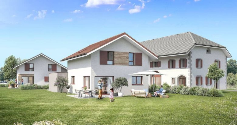 Achat / Vente immobilier neuf Hauteville-sur-Fier à 16 km d’Annecy (74150) - Réf. 12129
