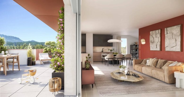 Achat / Vente immobilier neuf La Roche-sur-Foron au pied du massif des Bornes (74800) - Réf. 12521