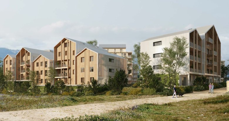 Achat / Vente immobilier neuf Saint-Julien-en-Genevois centre à 850m de la gare (74160) - Réf. 12886