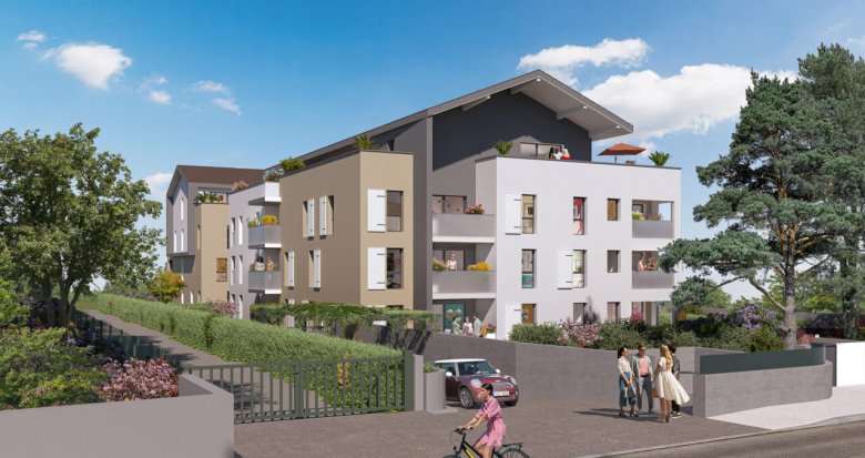 Achat / Vente immobilier neuf Thonon-les-Bains quartier Concise à 10 min à pied du port (74200) - Réf. 8253